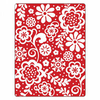 Sizzix - Textured Impressions - Embossing Folders - Sweet Florals