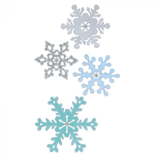 Sizzix - Christmas Collection - Thinlits Die - Snowflakes 2