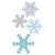 Sizzix - Christmas Collection - Thinlits Die - Snowflakes 2