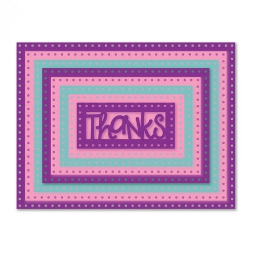 Sizzix - Framelits Dies - Dotted Rectangles
