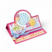 Sizzix - Framelits Dies - Circle Stand Ups Card