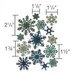 Sizzix - Tim Holtz - Alterations Collection - Thinlits Dies - Mini Paper Snowflakes
