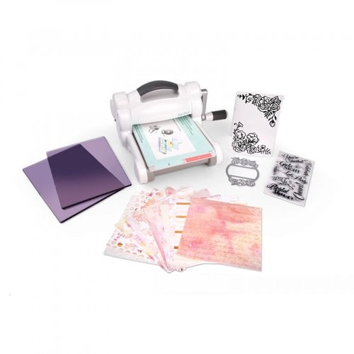 Sizzix - Big Shot Starter Kit, Inspired by David Tutera - White and Gray