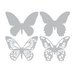 Sizzix - Tim Holtz - Alterations Collection - Thinlits Dies - Mini Detailed Butterflies