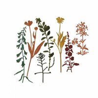 Sizzix - Tim Holtz - Alterations Collection - Thinlits Die - Wildflowers 2