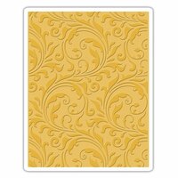 Sizzix - Tim Holtz - Alterations Collection - Texture Fades - Embossing Folder - Flourish