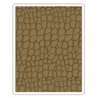 Sizzix - Tim Holtz - Alterations Collection - Texture Fades - Embossing Folder - Croc