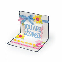 Sizzix - Thinlits Die - You Are Loved 3-D Drop-ins