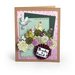 Sizzix - In Bloom Collection - Framelits Die with Clear Acrylic Stamp Set - Blooming Cactus