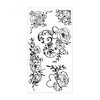 Sizzix - Clear Acrylic Stamps - Floral Embellishments