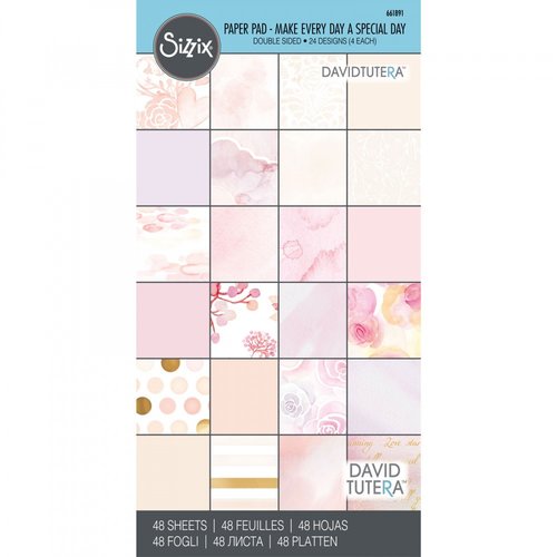 Sizzix - 6 x 12 Paper Pad - Make Every Day a Special Day