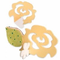 Sizzix - Where Women Cook Collection - Bigz Die - Flowers, 3-D