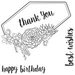 Sizzix - Framelits Die with Clear Acrylic Stamp Set - Succulent Sentiments