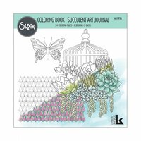 Sizzix - Coloring Book - Succulent Art Journal