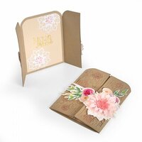 Sizzix - Thinlits Die - Card, Hello Friend Gatefold