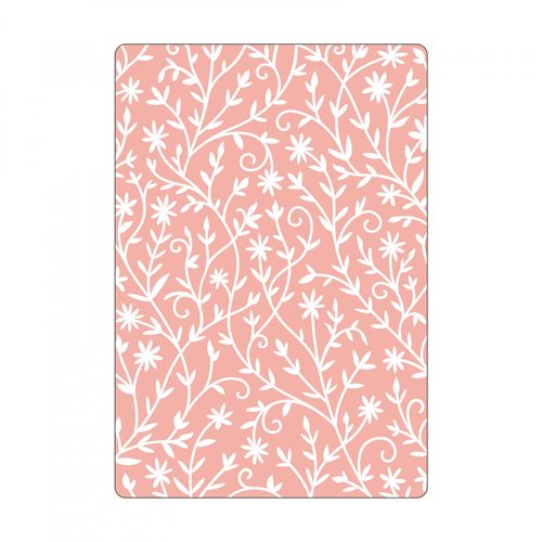 Sizzix - Textured Impressions - Embossing Folders - Flower Embellishments