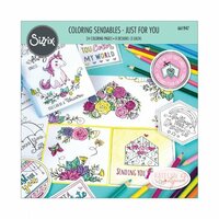 Sizzix - Coloring Sendables - Just for You