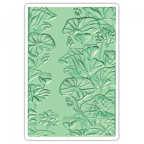 Sizzix - 3D Textured Impressions - Embossing Folders - Lily Pond