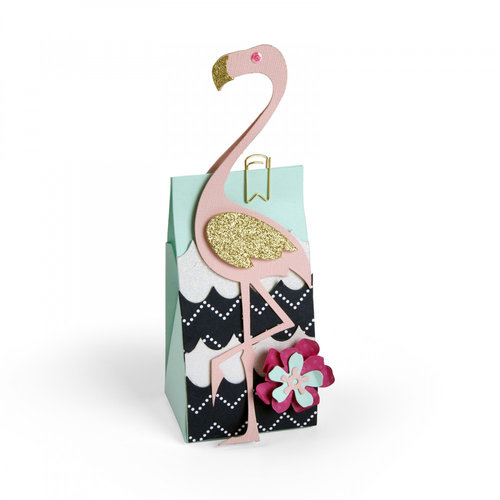 Sizzix - Alterations Collection - Bigz Pro Die - Bag, Flamingo