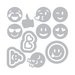 Sizzix - Thinlits Die - Emojis