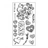Sizzix - Clear Acrylic Stamps - Doodle Love