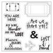 Sizzix - Picture This Collection - Framelits Die with Clear Acrylic Stamp Set - Photo Frame, Travel