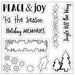 Sizzix - Picture This Collection - Framelits Die with Clear Acrylic Stamp Set - Photo Stand, Seasonal