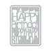 Sizzix - Thinlits Die - Happy Birthday