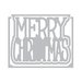 Sizzix - Framelits Die - Card, Merry Christmas Drop-ins
