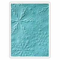 Sizzix - 3D Textured Impressions - Embossing Folder - Winter Snowflakes