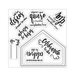 Sizzix - Framelits Die with Clear Acrylic Stamp Set - Feliz Cumpleanos