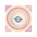 Sizzix - Framelits Dies and Clear Acrylic Stamp Set - Circle Sentiments
