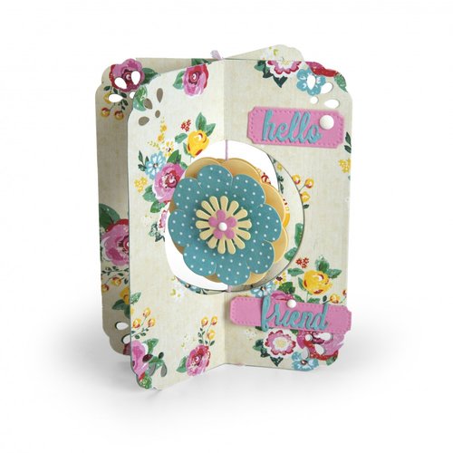 Sizzix - Thinlits Die - Card, Flower