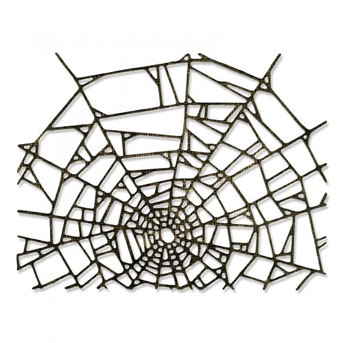 Sizzix - Tim Holtz - Alterations Collection - Halloween - Thinlits Die - Cobweb
