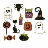 Sizzix - Tim Holtz - Alterations Collection - Thinlits Die - Mini Halloween Things
