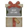 Sizzix - Tim Holtz - Alterations Collection - Christmas - Thinlits Die - Gift Card Package
