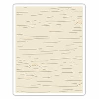 Sizzix - Tim Holtz - Alterations Collection - Christmas - Texture Fades - Embossing Folder - Birch