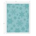 Sizzix - Tim Holtz - Alterations Collection - Christmas - Texture Fades - Embossing Folder - Simple Snowflakes