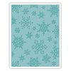 Sizzix - Tim Holtz - Alterations Collection - Christmas - Texture Fades - Embossing Folder - Simple Snowflakes