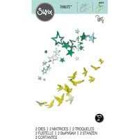Sizzix - Thinlits Dies - Birds and Stars