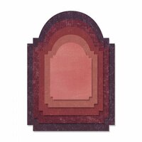 Sizzix - Tim Holtz - Alterations Collection - Thinlits Die - Stacked Archway