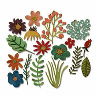 Sizzix - Tim Holtz - Alterations Collection - Thinlits Dies - Funky Floral 1