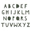 Sizzix - Tim Holtz - Alterations Collection - Bigz XL Alphabet Die - Cutout Upper