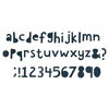Sizzix - Tim Holtz - Alterations Collection - Bigz XL Alphabet Die - Cutout Lower