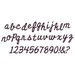 Sizzix - Tim Holtz - Alterations Collection - Bigz XL Alphabet Die - Cutout Script