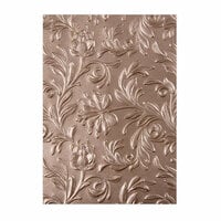Sizzix - Tim Holtz - Alterations Collection - 3D Texture Fades - Embossing Folder - Botanical