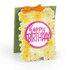 Sizzix - Cards That Wow Collection - Framelits Die - Card with Flowers and Circle Drop-ins