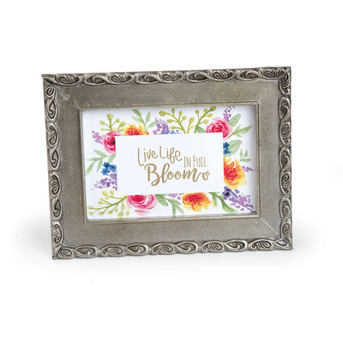 Sizzix - Bloom and Blossom Collection - Clear Acrylic Stamps - Blooming Sentiments