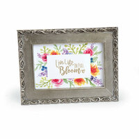 Sizzix - Bloom and Blossom Collection - Clear Acrylic Stamps - Blooming Sentiments