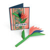Sizzix - Tropicool Vibes Collection - Framelits Die - Bird of Paradise, 2D and 3D